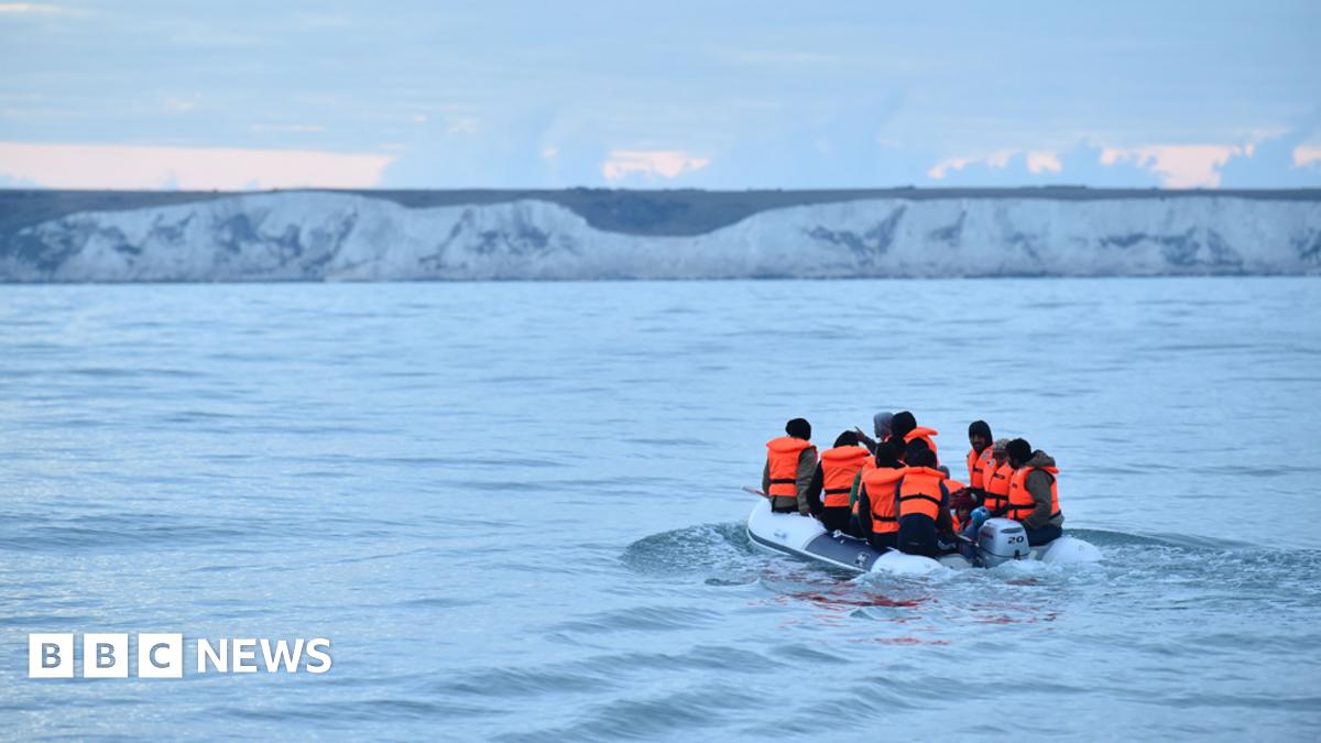 How many individuals cross the Channel in small boats and what number of declare asylum?