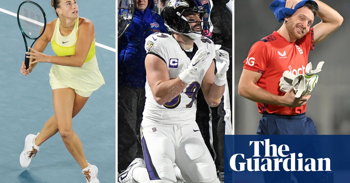 Sports activities quiz of the week: Australian Open, NFL and England cricket woe