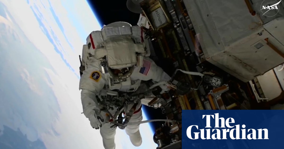 Nasa’s two ‘stuck’ astronauts exit space station for first spacewalk together - Today news