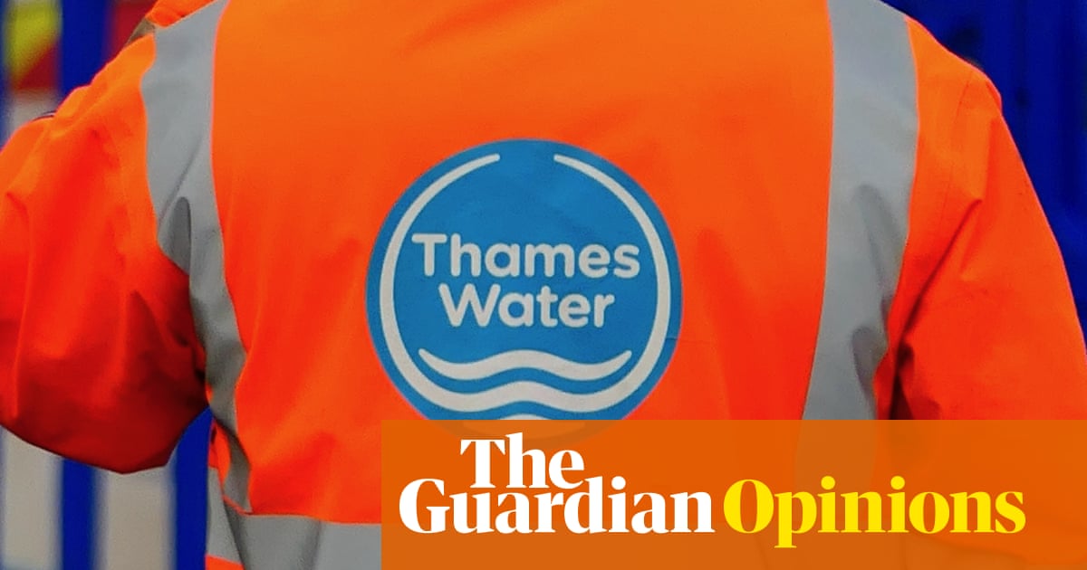 Ministers should maintain the road on Thames Water. It obtained itself into a large number | Nils Pratley