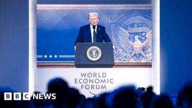 Davos elite nod alongside as Trump delivers ultimatum