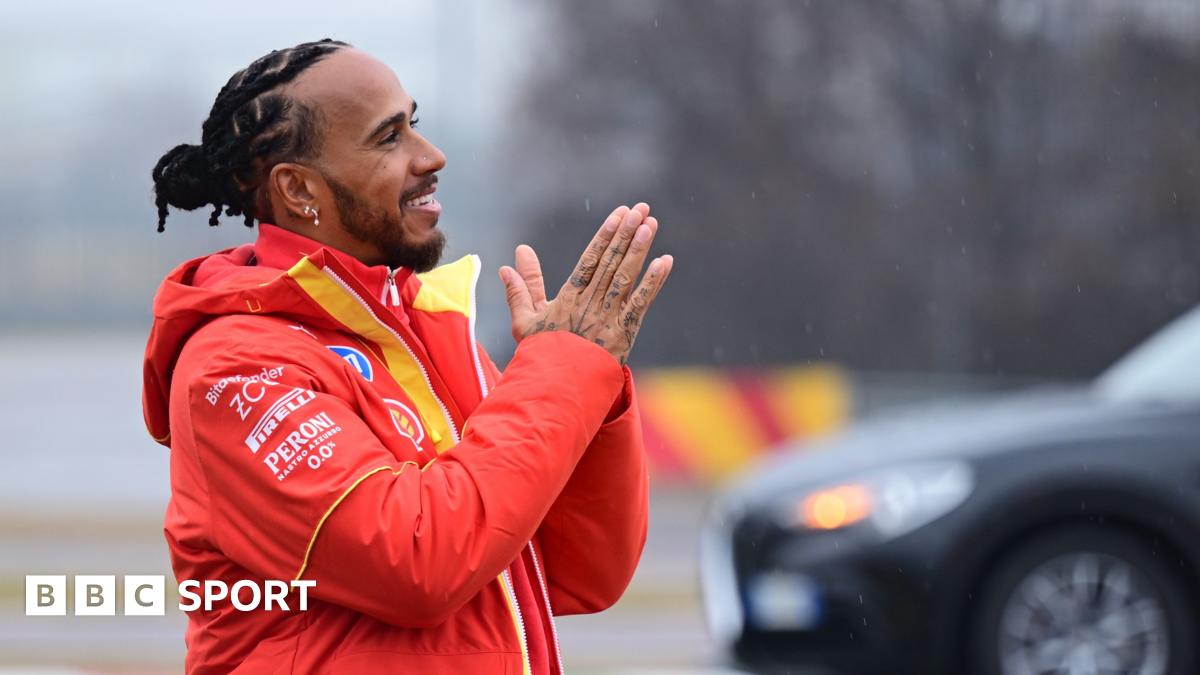 Lewis Hamilton: Ferrari driver continues F1 testing in Barcelona