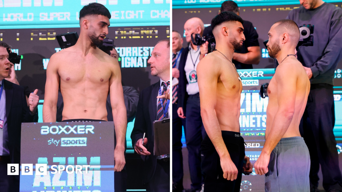 Boxing: Adam Azim & Sergey Lipinets miss weight for combat