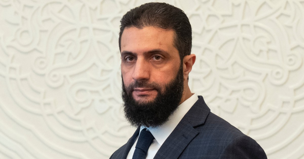 Syria’s Ahmed al-Sharaa named president for transitional interval | Syria's Conflict Information