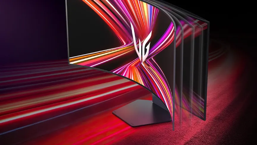 LG Unveils a 45-Inch Curvable Screen LG Unveils a 45-Inch Curvable Screen