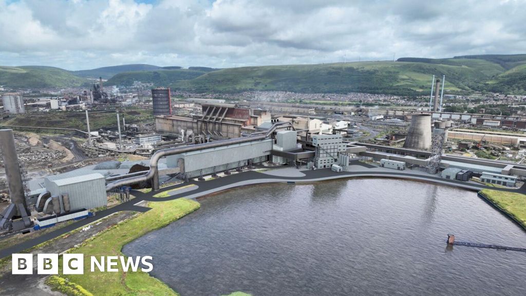 Tata Steel £1.25bn electric furnace approved by planners - Today news