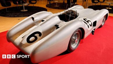 Method 1 public sale report: £42.75m for Mercedes pushed by Stirling Moss and Juan Manuel Fangio