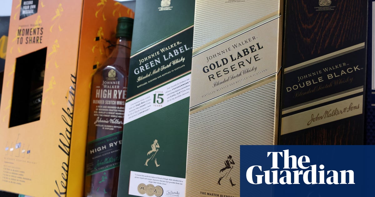 Johnnie Walker owner Diageo says Trump tariffs could hit sales recovery - Today news