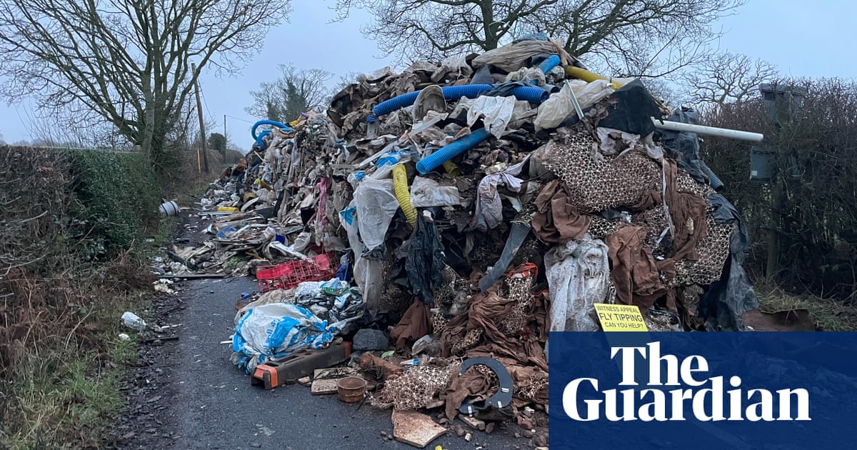 ‘It’s like solving a murder’: who dumped 30 tonnes of rubbish on Lichfield? - Today news