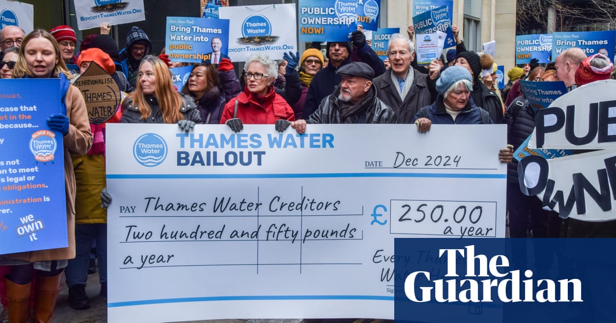 Thames Water may get just £500m in usable cash by borrowing £1.5bn, court told - Today news