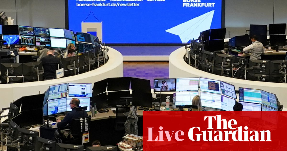 European and UK stock markets hit by global trade war fears after Trump tariff threats – business live - Today news