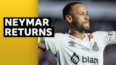 Watch: Neymar makes Santos return - Today news