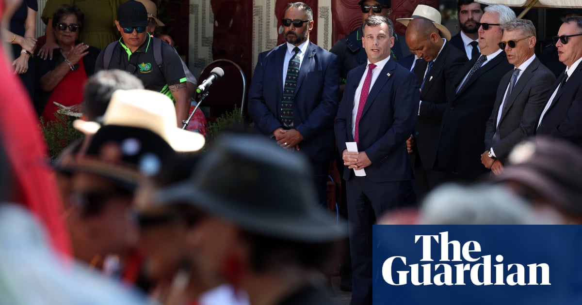 Māori protesters turn their backs on government ministers at Waitangi Day event - Today news