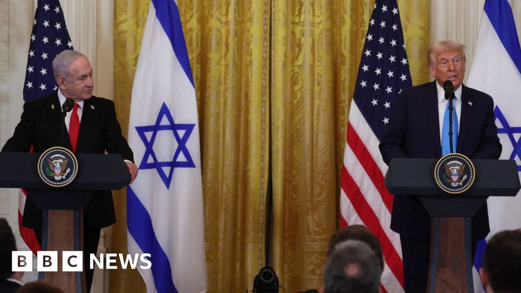 Watch: The moment when Trump says US could 'take over' Gaza - Today news