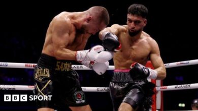 Adam Azim: Briton stops Sergey Lipinets in spherical 9 however deducted factors for low blows