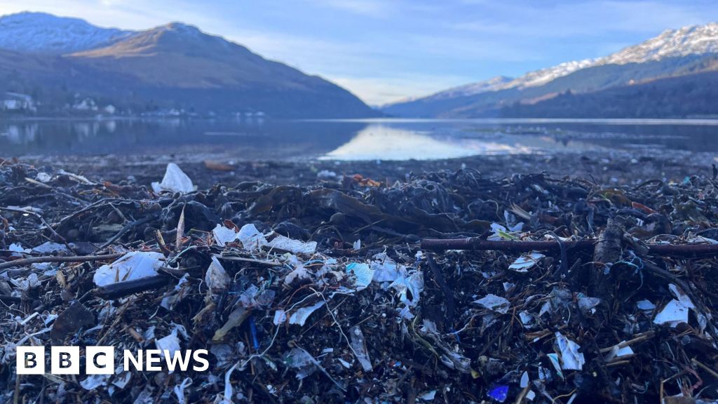 Scenic loch becomes magnet for Scotland's plastic waste - Today news