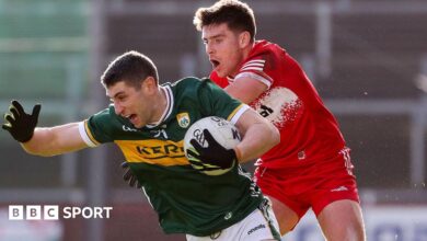 Derry 1-24 Kerry 5-15: Kingdom snatch dramatic Division One win over Oak Leafers