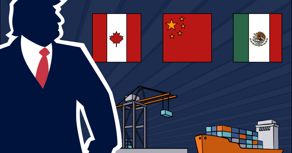 Donald Trump’s trade tariffs on Canada, Mexico and China explained visually - Today news