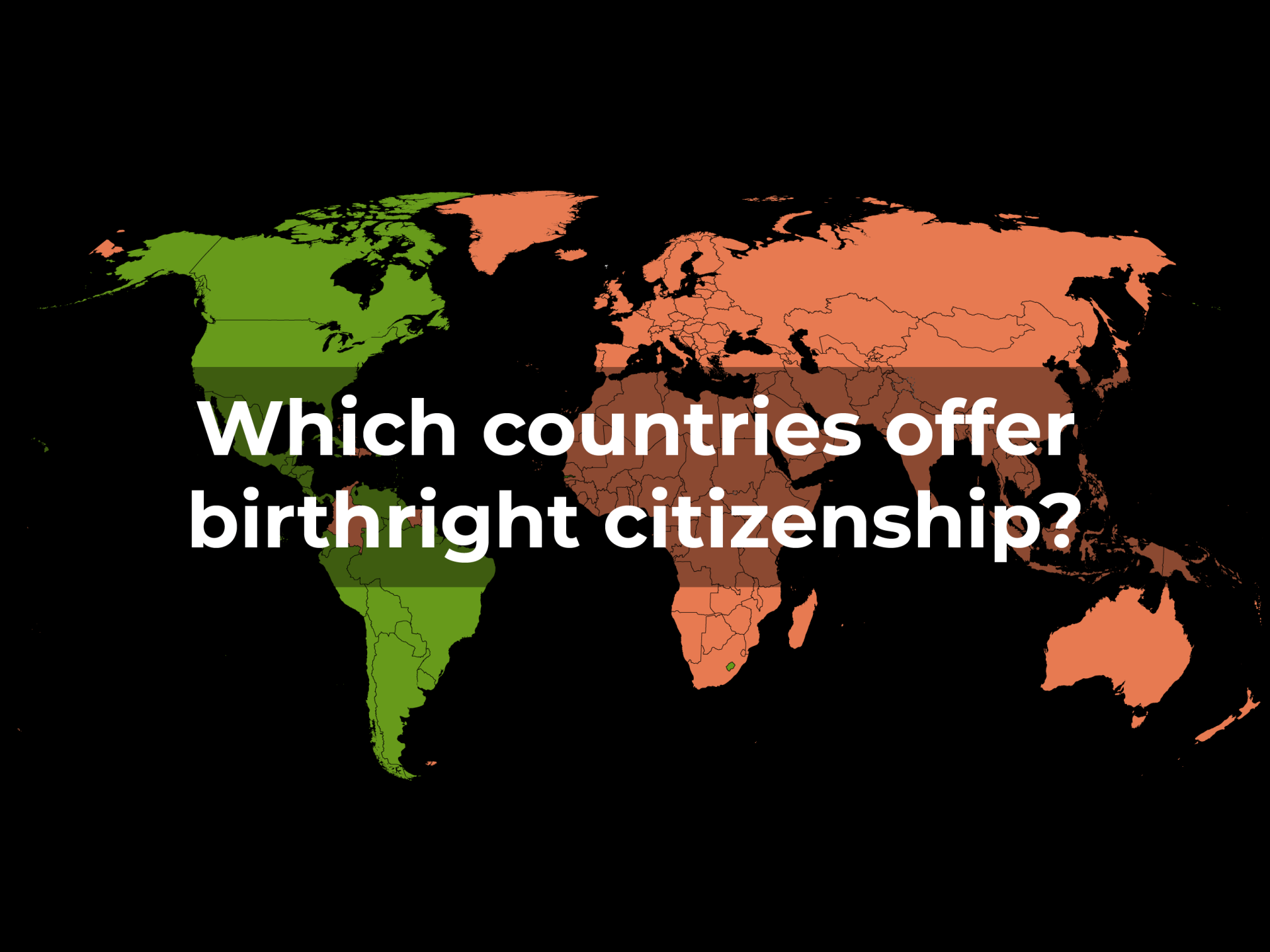 Which countries, other than the US, offer birthright citizenship? - Today news