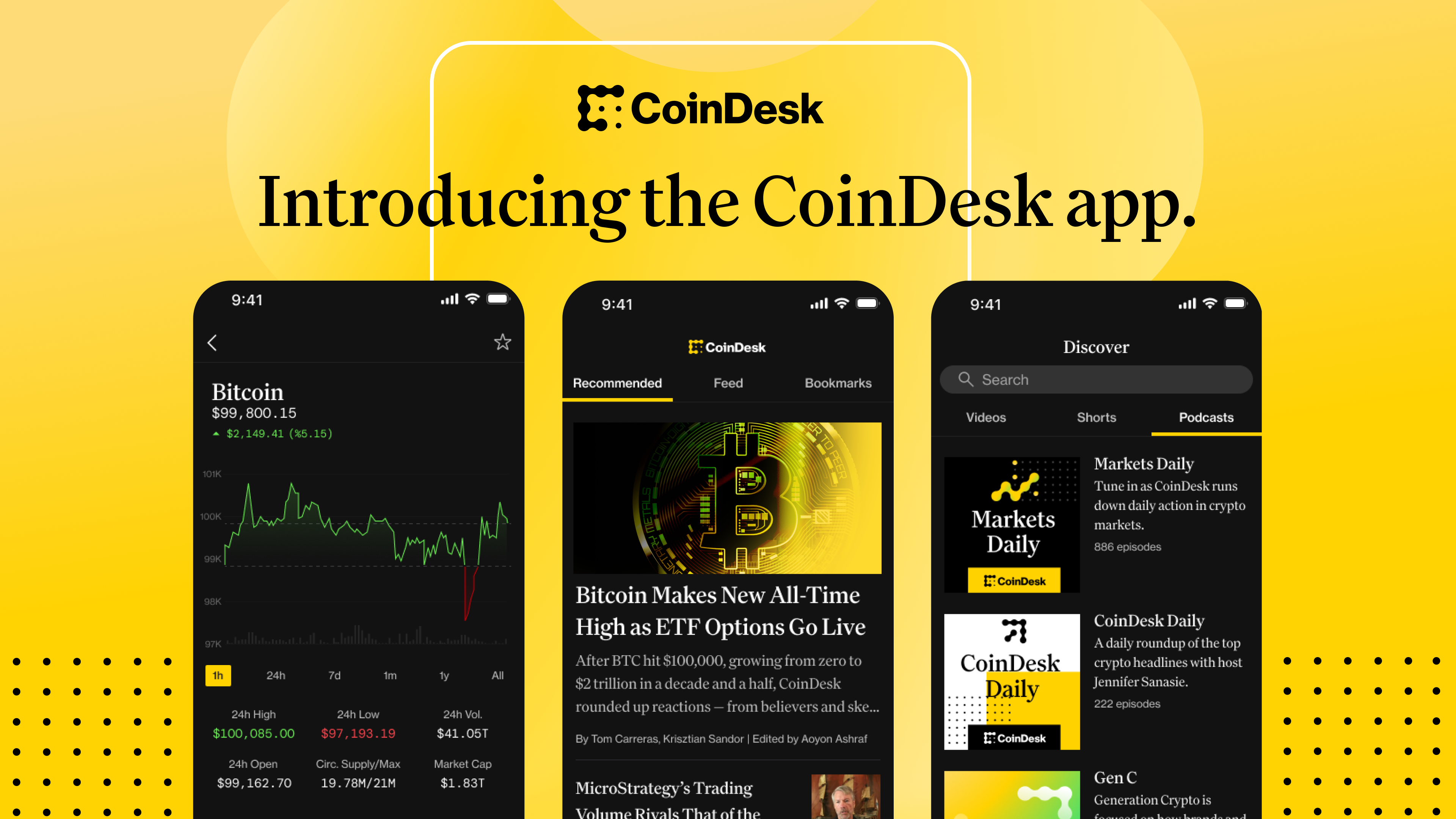 Introducing the CoinDesk Mobile App: Your All-in-One Crypto News and Market Companion - Today news