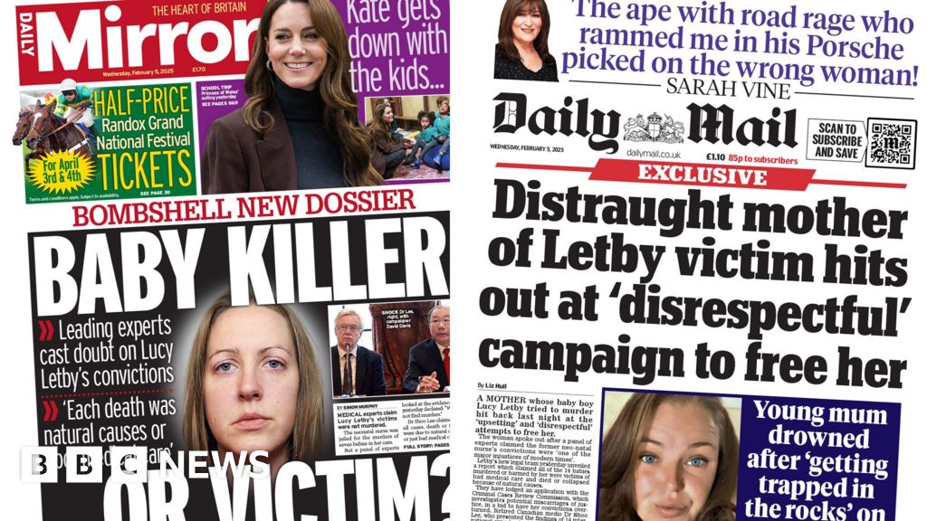 The Papers: 'Baby killer or victim?' and victim's mother hits out - Today news