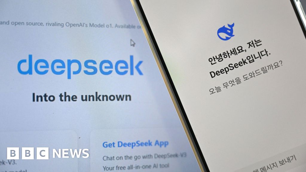 South Korea bans new downloads of China's DeepSeek AI - Today news