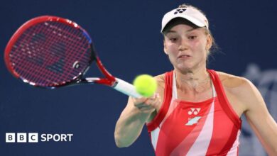 Rybakina through in Abu Dhabi but Watson loses in doubles - Today news