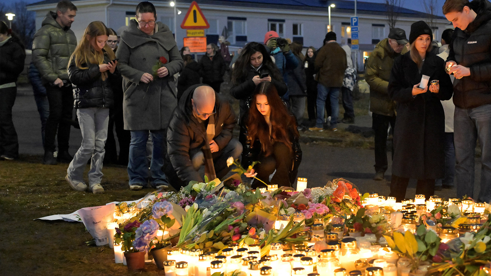 Vigil held for Sweden school shooting victims - Today news