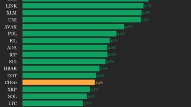 CoinDesk 20 Performance Update: Index Rises 3.4% as All Assets Trade Higher - Today news