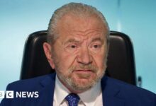 You're hired: Lord Sugar signs up to stay on The Apprentice into his 80s - Today news