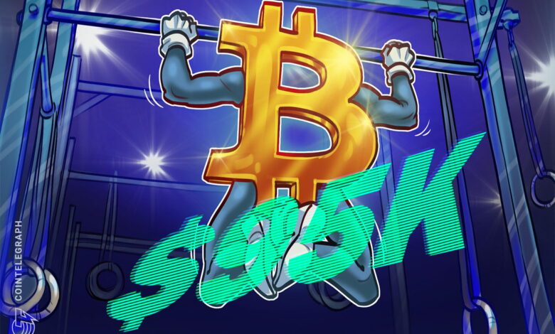 Bitcoin must hold above $95K or face short-term rejection: Bitfinex