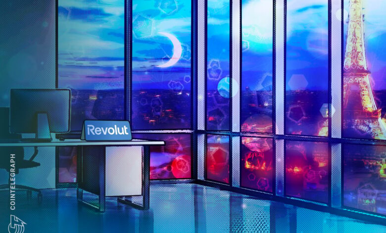 Crypto neobank Revolut to invest $1.1B in France, apply for license
