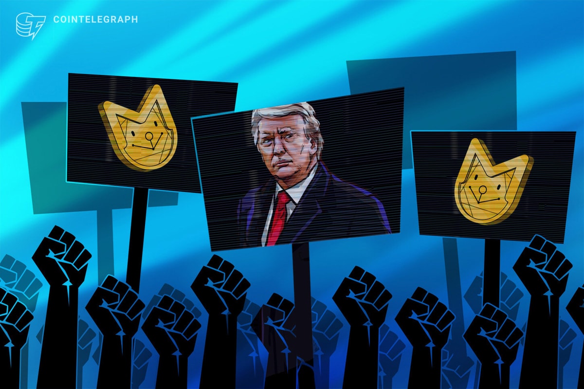 Curiosity teams, lawmakers to protest Trump's memecoin dinner Interest groups, lawmakers to protest Trump's memecoin dinner