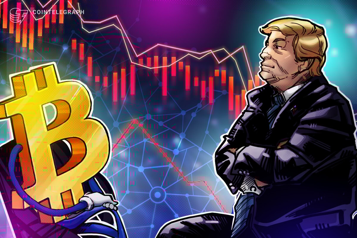Bitcoin worth drops 4% as Trump EU tariff speak liquidates over $300M Bitcoin price drops 4% as Trump EU tariff talk liquidates over $300M