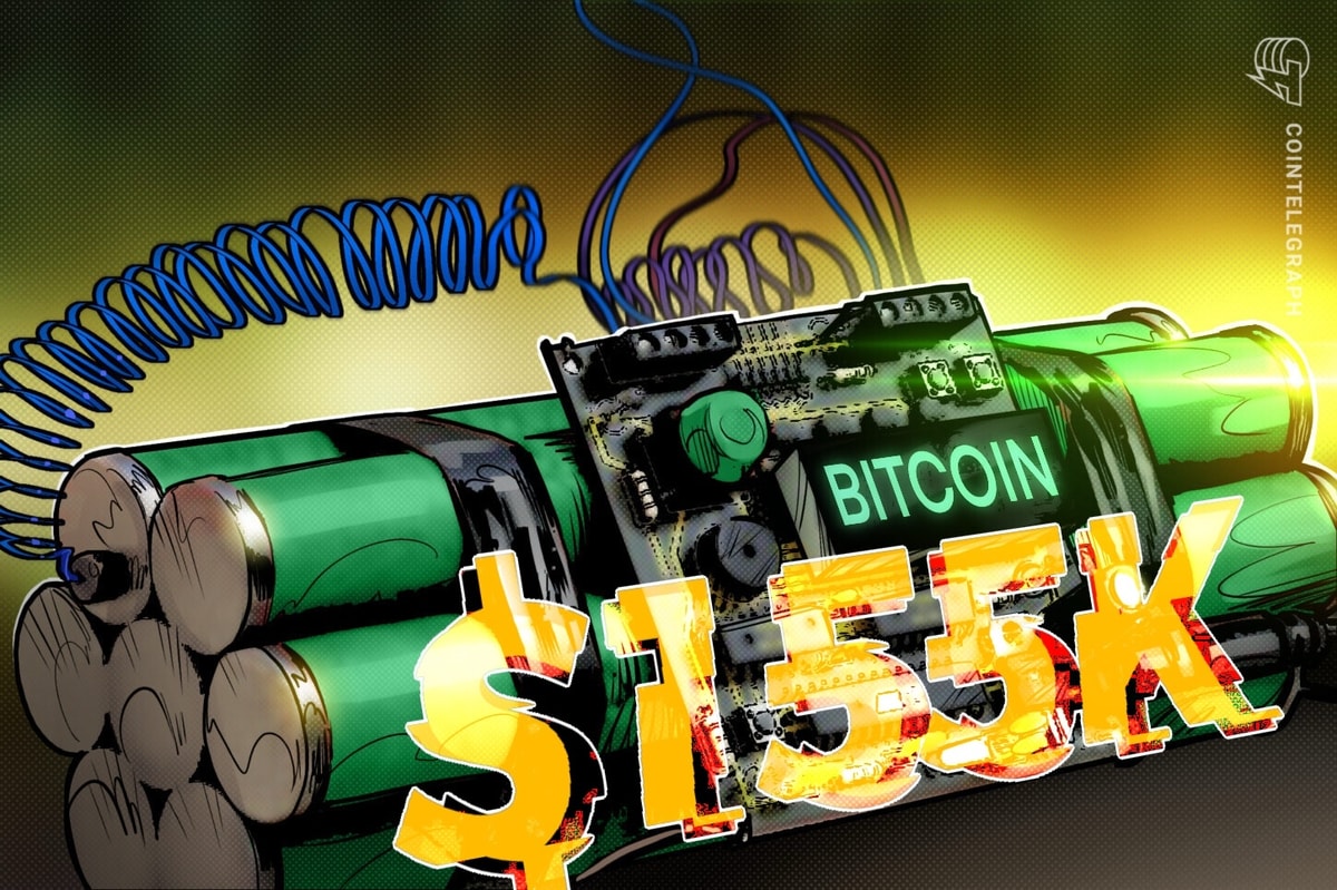BTC value seeks $155K 'set off' — 5 Issues to know in Bitcoin this week BTC price seeks $155K 'trigger' — 5 Things to know in Bitcoin this week