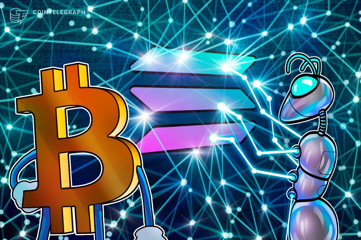 Solana following Bitcoin? Community exercise, chart sample level to $300 SOL value Solana following Bitcoin? Network activity, chart pattern point to $300 SOL price
