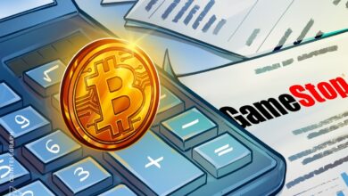 GameStop buys 4,710 Bitcoin as its first BTC investment.