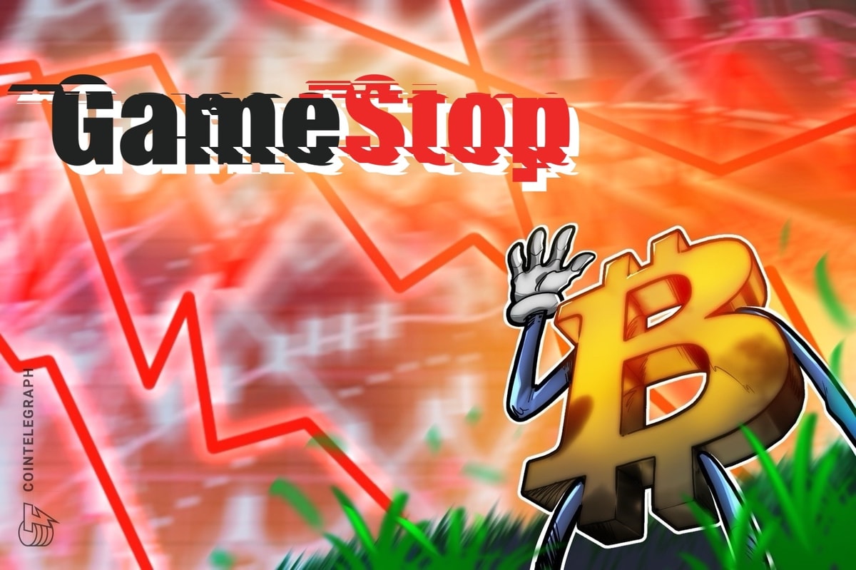 GameStop shares sink 13% after first BTC purchase GameStop shares sink 13% after first BTC buy