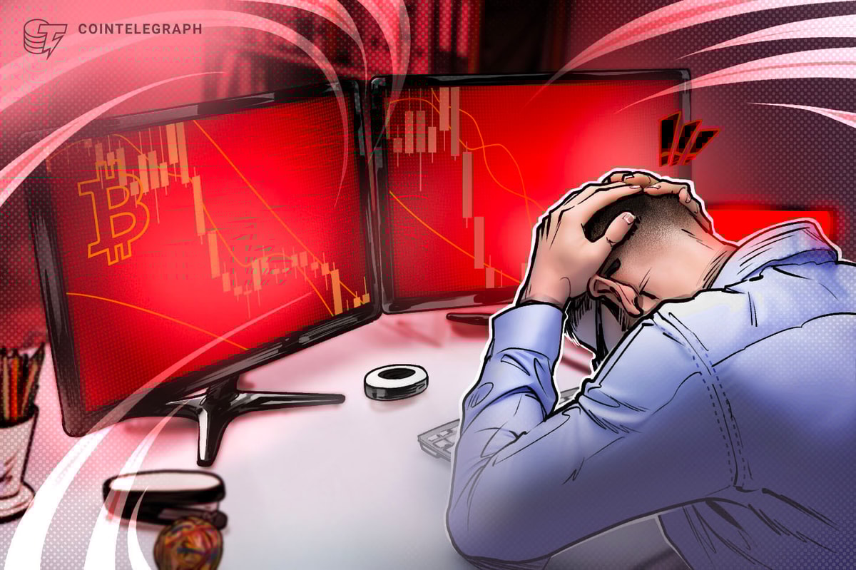 Hyperliquid whale losses near $100M after Bitcoin dips below $105K