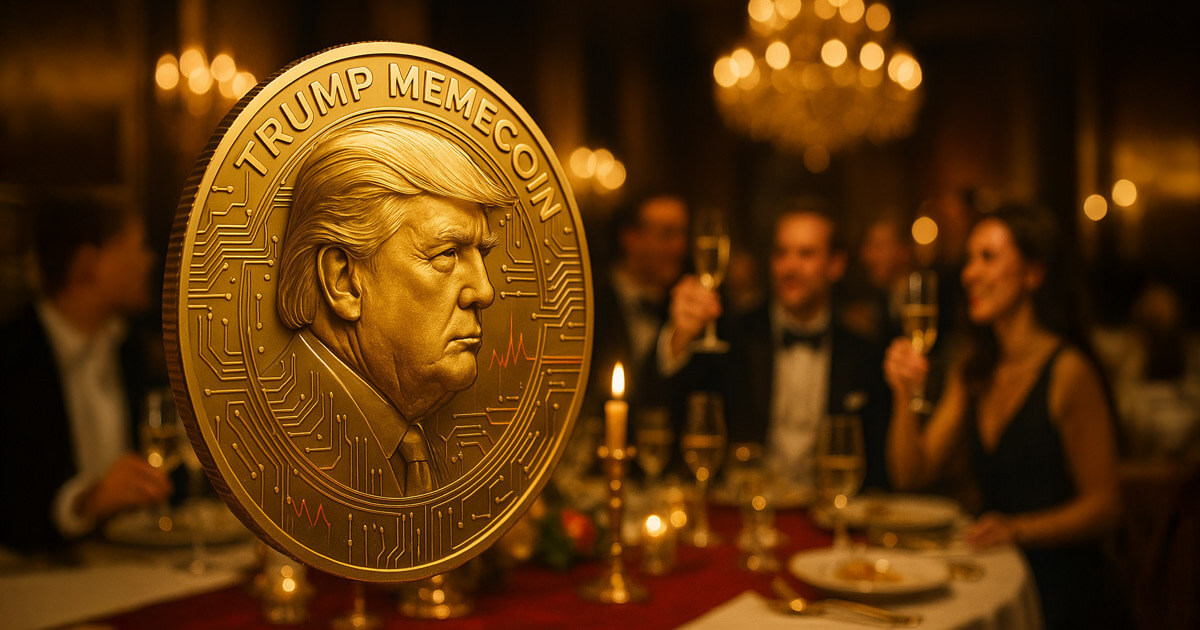TRUMP gala dinner attendees dump tokens after occasion as value falls 8% amid protests TRUMP gala dinner attendees dump tokens after event as price falls 8% amid protests