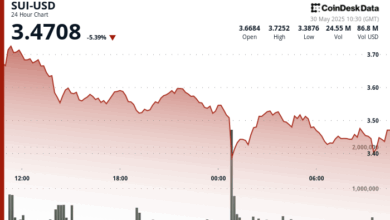 SUI Plunges 9% Amid Flash Crash and Extraordinary Selling Volume