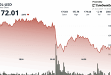 SOL Slides 5% as Institutions Dump at Midnight