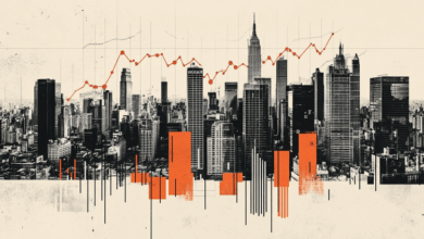 Dow Jones Industrial Average slips 300 points as markets await Fed and trade updates