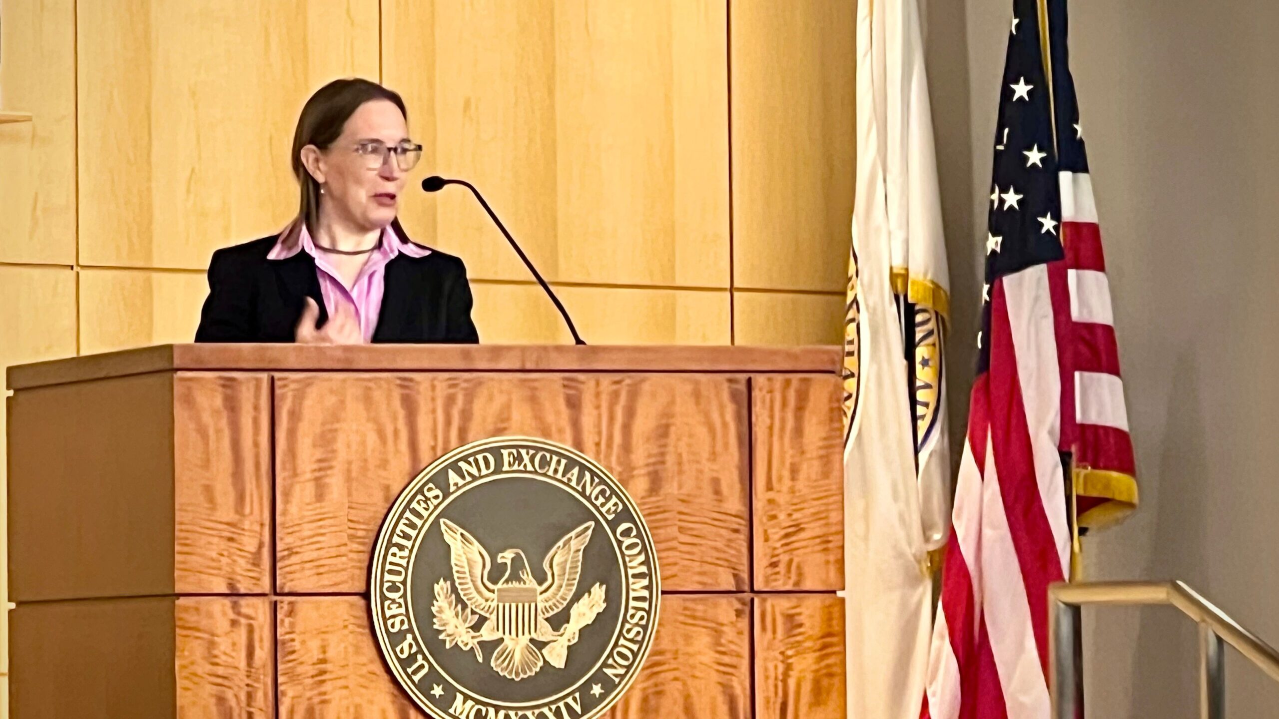 SEC's Peirce Tells Crypto Trade To not Beg for Bailouts SEC's Peirce Tells Crypto Industry Not to Beg for Bailouts