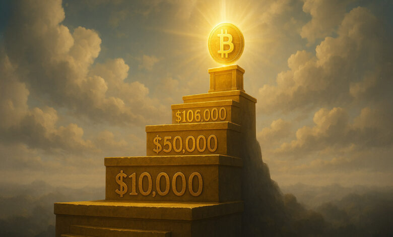 Bitcoin closes above $106k for first time and without retail frenzy