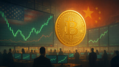Global markets steady as US‑China trade talks loom, Bitcoin hits $103k