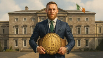 Conor McGregor takes talk of an Irish Bitcoin strategic reserve to the public