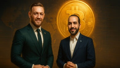 Conor McGregor doubles down on an Irish strategic Bitcoin reserve, tags Nayib Bukele 'let's chat'