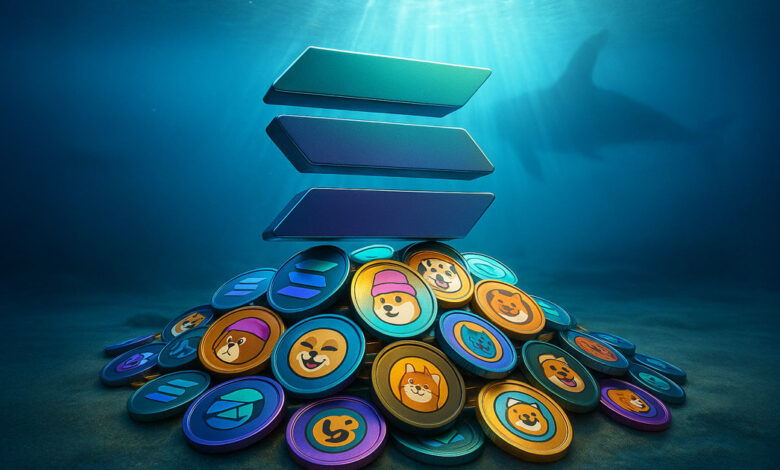 This crypto whale spent $6 million on Solana-based memecoins