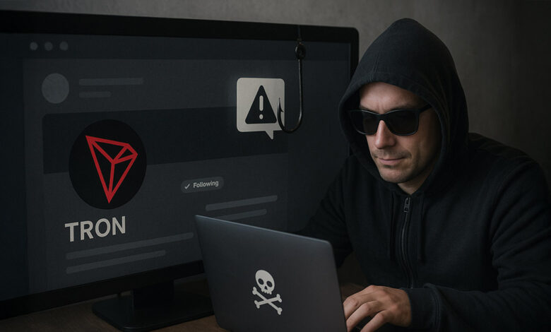 TRON’s X account hacked in the latest social engineering attack